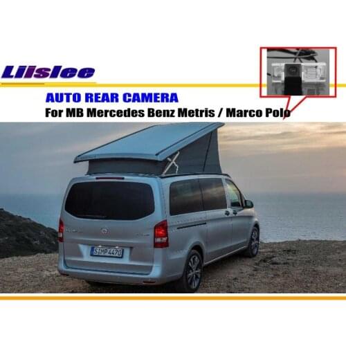 Car Reverse Rear View Camera For Mercedes Benz Metris Marco Polo Back up Parking CCD RCA NTST PAL CAM Lamp