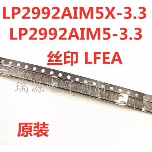 100% New&original LP2992AIM5-3.3 Marking::LFEA SOT23-5