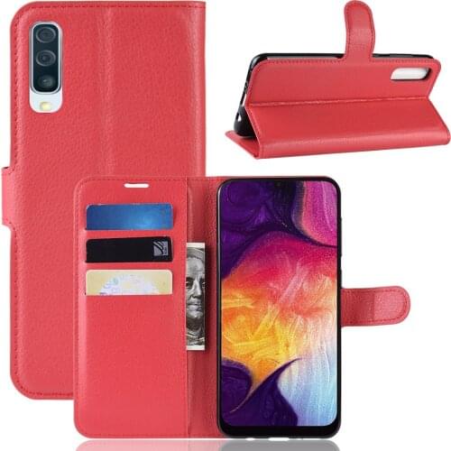 2019 Top Phone Cases For Samsung Galaxy A50 A40 A70 A60 A30 Luxury Leather bookcover for Samsung M30 M10 M20 case DHL Free 30pc