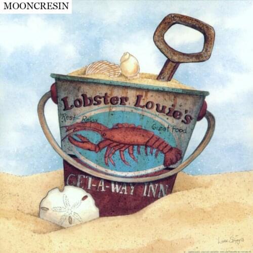 5D DIY Diamond Embroidery Full Square Landscape Sea Shells Diamond Painting Cross Stitch Unicorn Rhinestone Mosaic Decoration