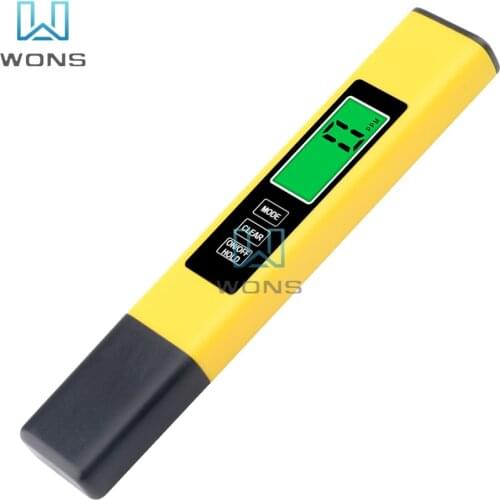 Digital PH EC TDS Meter Tester Temperature Pen Water Purity PPM Filter Hydroponic for Aquarium Pool Water Monitor PH 0-9990PPM