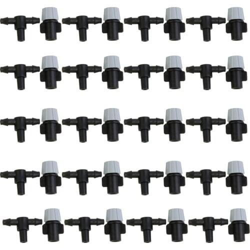 40pcs Sprinkler Heads Nozzle for Watering Flowers Vegetables 7.5-8.6 L/H
