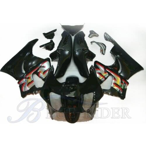 Customized Motorcycle ABS Plastic Fairing Kits For HONDA CBR900RR 919 98 Fairing Parts 99 CBR919RR 1998 1999 All Black Bodyworks