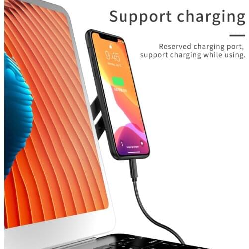 Laptop Side Mount Magnetic Phone Stand Holder Expansion Bracket Fixed Slim