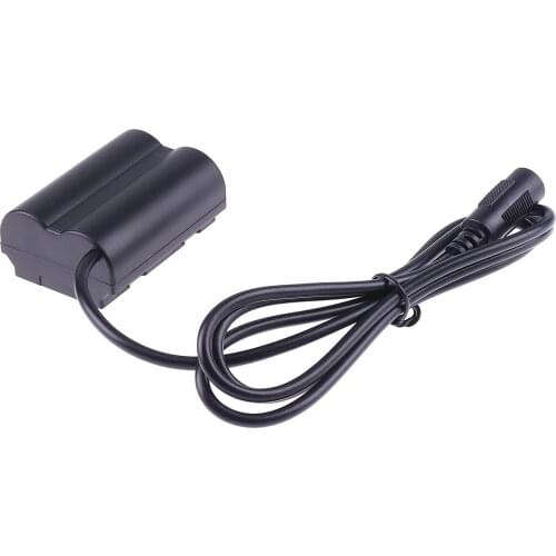 NP-W235 Dummy Battery Adapter Plate +DC 5.5*2.1mm Female Cable for Fujifilm XT-4