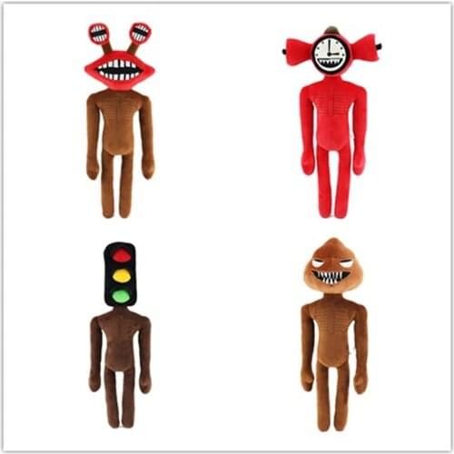 Cartoon Anime Siren Head Plush Toys Cute Sirenhead Stuffed Dolls Horror Character Figures Soft Scp 6789 Toy Children Gifts