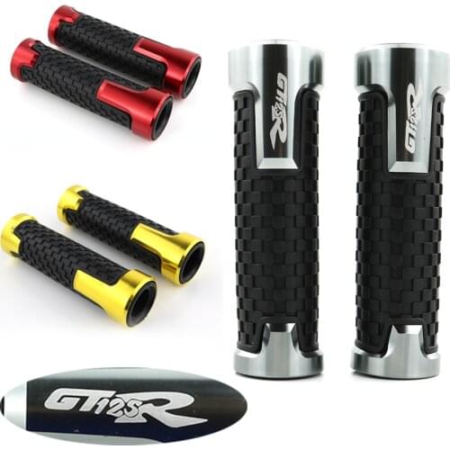 Fit For Hyosung GT125R Handlebar Handle Grip CNC Aluminum None-Slip Rubber Motorcycle Grips