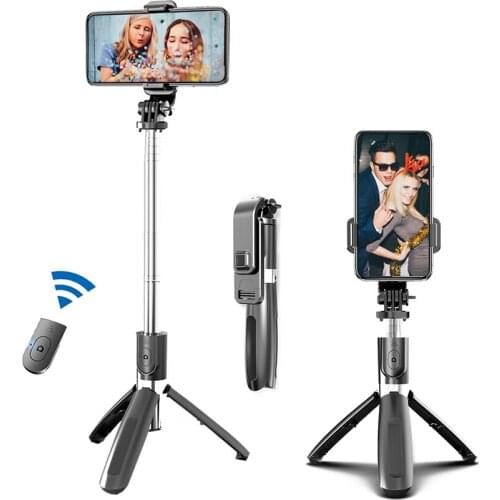 Tripod Selfie Stick Bluetooth Tripod Portable Folding Stand For Photo Taking Mobile Phone Accessories