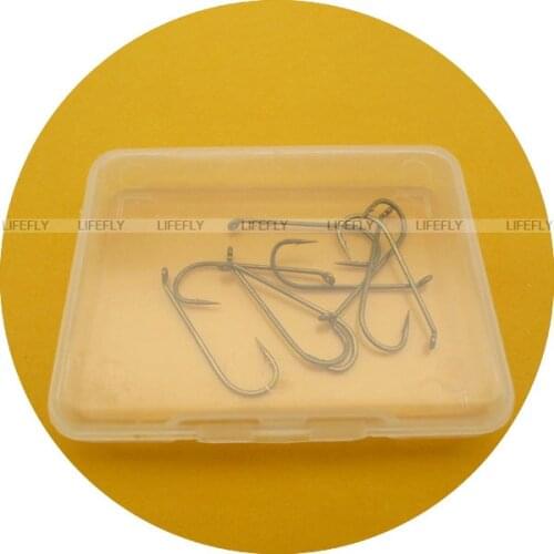 R446, 50 Plastic Boxes, Fishing Hooks Boxes, Hook Box, Wholesale, Fishing