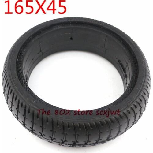 High quality165x45 Solid Tire 165*45 tubeless tyre 6.5 inch tyre for 6.5" Hoverboard Self Balancing Electric Scooter Spare Parts