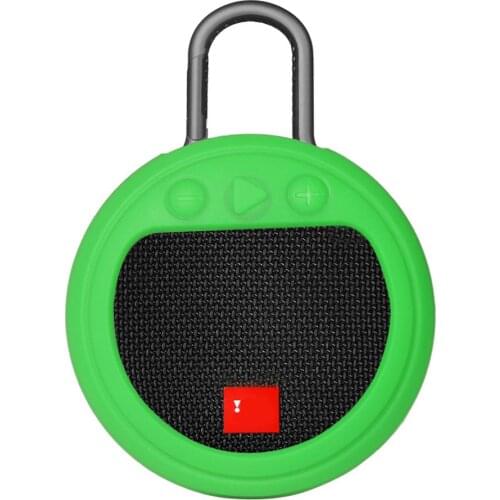 Silicone Stand Up Carrying Case Cover for JBL CLIP 3 Bluetooth Speaker Protective Portable Case Cover