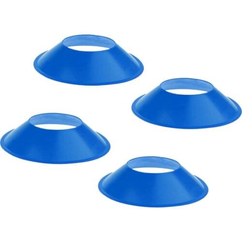 Pack of 4pcs Sports Cone Disc Soccer Football Cross Training Track Marking