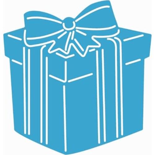 YLCD984 Gift Box Metal Cutting Dies For Scrapbooking Stencils DIY Album Cards Decoration Embossing Folder Die Cuts Tools New