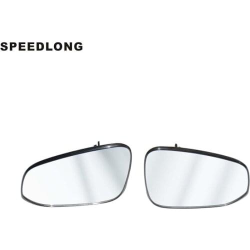 1Pair left Right Side Rearview Mirror Glass White w/o Heated Fit For Toyota Highlander 2015-2017