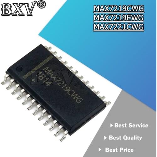 10PCS MAX7219 MAX7219CWG MAX7219EWG SOP24