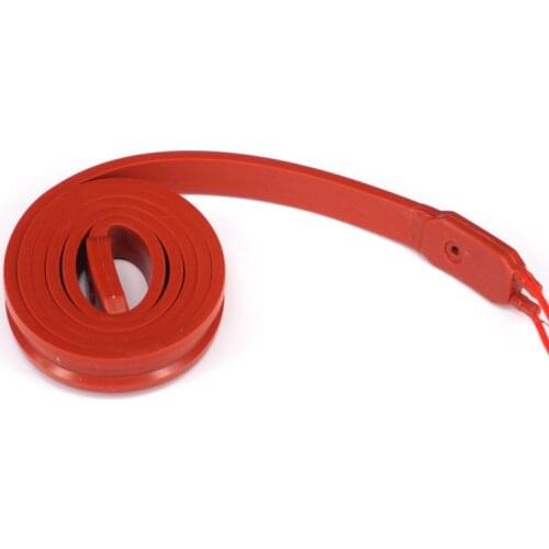 12V 15mm Width x 1000mm Length 115W Silicone Rubber Heater Belt For 3D Printer Oil Tank