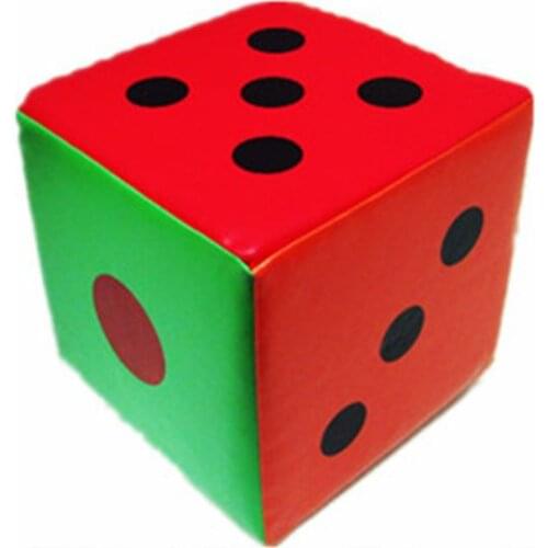 20/12cm Super Large Dice Colorful Six Sided Sponge Party Game Props Teaching Aid E65D