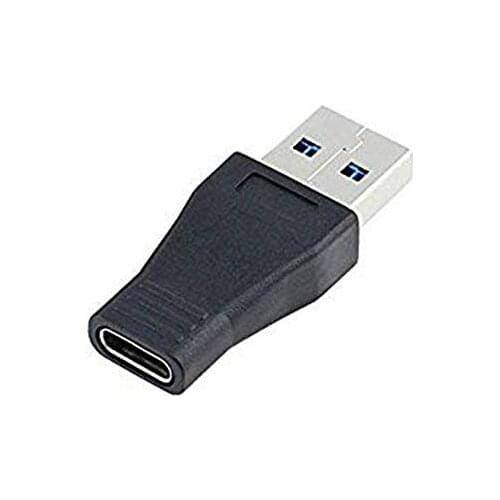 LBSC USB 3.0 Type A Male to USB 3.0 Type C Female Gold Plated Connector Converter Adapter (1 Pack)