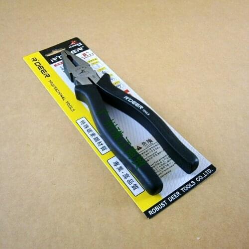 Flying Deer Black Handle Large Wire Clamp Industrial Grade Tiger Clamp 8 Inch Rt-108 /200mm