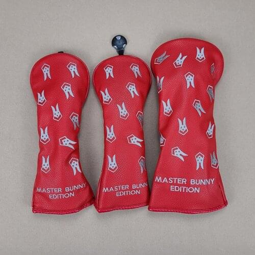 NEW golf driver headcover 135 golf club master bunny edition fairway woods covers for man women