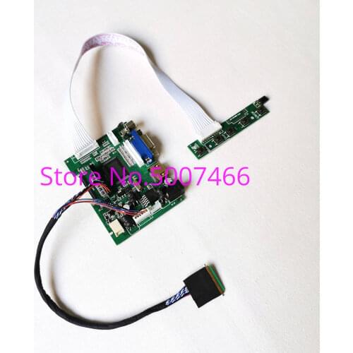 For LTN101NT02-001/101/306/A01/A02/A03/A04 WLED VGA+2AV LCD screen 1024*600 10.1" LVDS 40-Pin display control card DIY kit