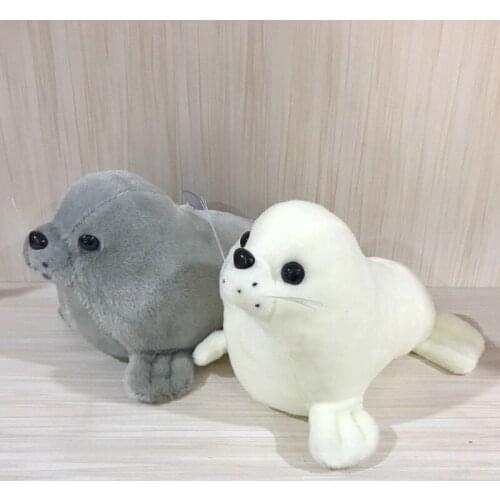 26cm 3 Colors Seals Plush Toys Cute Animals Doll Soft Cotton Doll Kids Birthday Christmas Gift