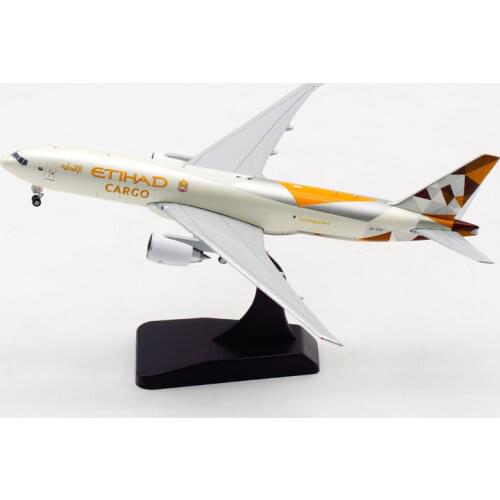 1:400 B777-200 A6-DDD model Air etihad cargo airlines W plastic base alloy aircraft plane collectible display model collection