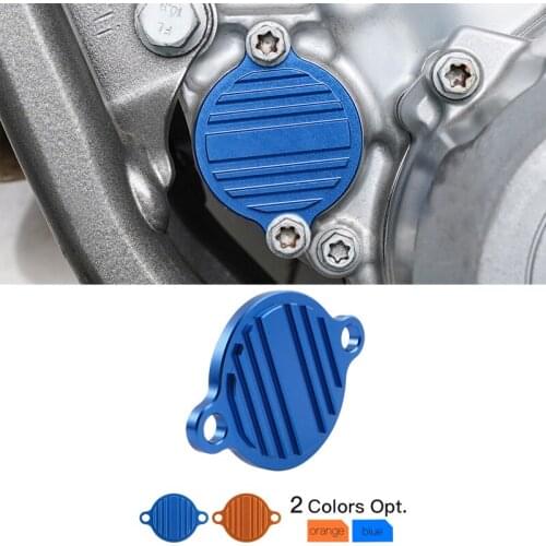 CNC Billet Oil Filter Cap Cover For Husqvarna FE250 FE350 2014-2021 FE450 FE501 2017-2021 FC450 2016-2021 FC250 FC350 2014-2021