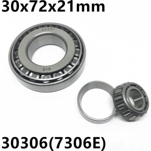 Taper Roller bearing 30306 7306E 30x72x21 mm High quality