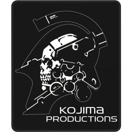 Metal Gear Kojima Productions MGS Hideo Kojima Mouse Pad Death Stranding Non-Slip Mouse Mats Rubber Office Home Deco Mat