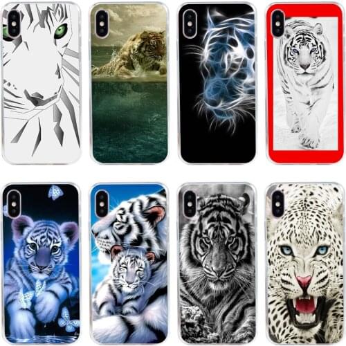 59H Tigers Soul Soft Silicone Tpu Cover phone Case for iphone 5 5s se X XR XS Max case