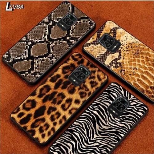 New Leopard Print for Redmi K30 K30S K30T K20 10X 9i 9 9A 9C GO 8A 8 7 6 6A 5A 4X S2 Pro Plus Ultra Black Phone Case