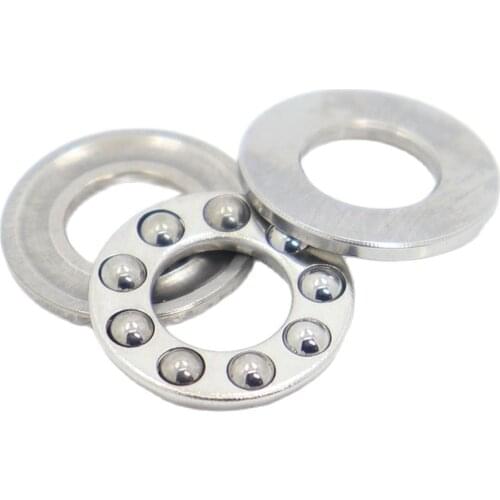 F6-12M F7-15M F8-14M F8-16M F10-18M Stainless steel cage Axial Ball Thrust Bearings 6x12x4.5 7x15x5 8x14x4 8x16x5 10x18x5.5 mm