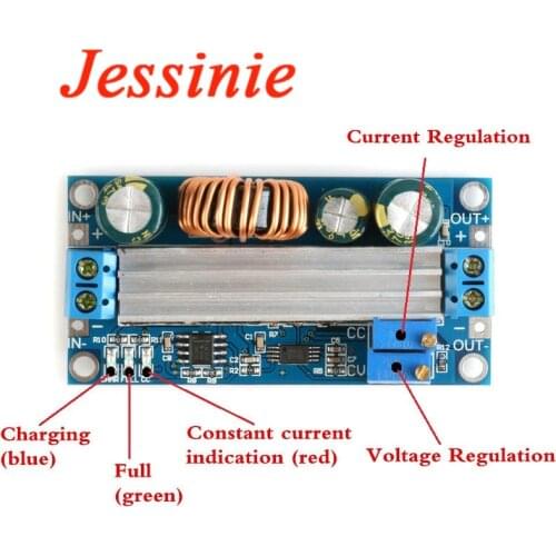 Adjustable Automatic Buck-Boost Module Constant Voltage Constant Current Step Up Step Down Power Supply Module SS56