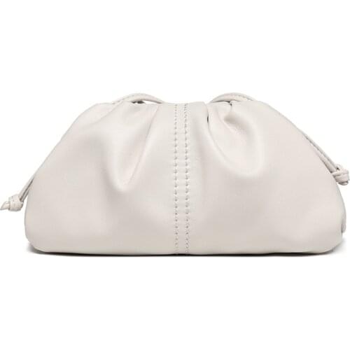 Luxury handbags women bags designer Leather Woven Cloud Bag European Fashion Messenger Bag Luxury Brand Handbag Exquisite Bag
