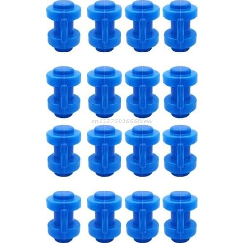 8/16 Pcs Universal Trampoline Protective Cover Cap 25mm Trampoline Enclosure Rod Cap for Net Hook Trampoline Supply