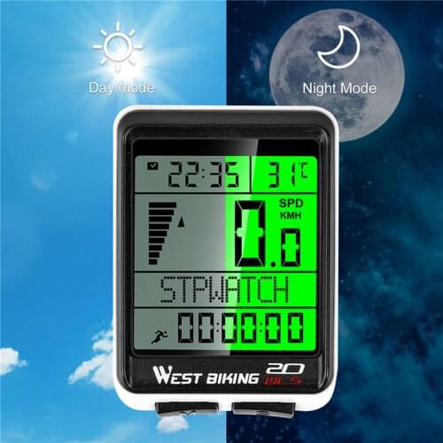 Waterproof Bicycle Computer Wireless MTB Bicycle Computer LED Bike Speedometer Odometer Cycling Stopwatch