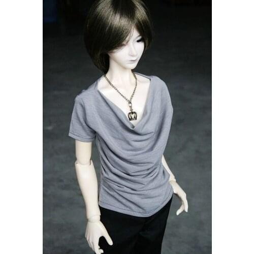 [wamami] 06# Gray Short-Sleeve Vest/T-Shirt/Outfit 1/4MSD 1/3 SD DZ AOD SD17 DZ70 BJD Dollfie