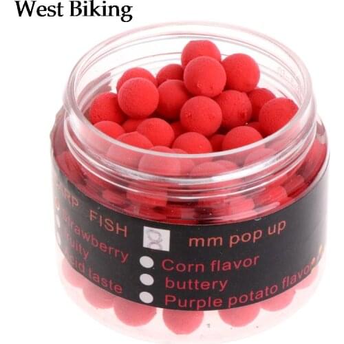 1 Box Carp Bait Floating Fishing Lure Artificial Baits Beads Pops Up Smell Ball