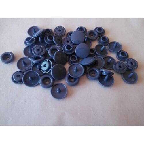 Free shipping 20 set KAM T5(12.4mm) plastic snap button B32 Denim Blue color cloth snap fastener button