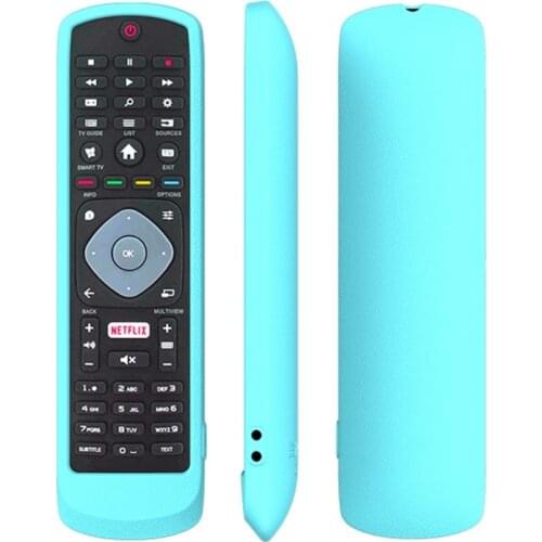 Remote Control Cover For Philips Second Generation TV Remote Control Case HOF16H303GPD24 398GR08B Dustproof Shockproof
