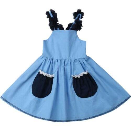 Kids Baby Girl Princess Dress Lace Flower Party Dress Sleeveless Dress Clothes Sleeveless Tulle Tutu Dresses For Girls Party