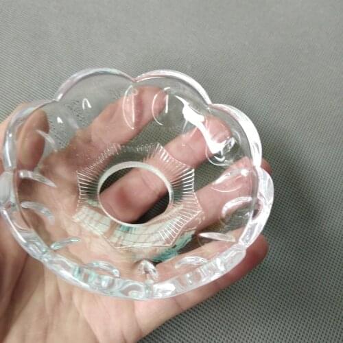 2pcs/lot 100x30mm European style crystal lamp elbow support arm flower glass bowl decorative tray lighting accessories