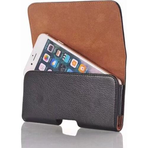 Leather Waist Bag Case For iPhone 12 11 XS Max X 6 6s 7 8 Plus SE 2020 Pouch Business Style Cover for Samsung Huawei Xiaomi