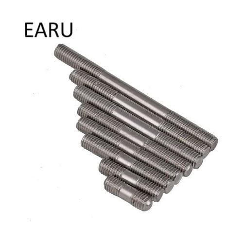 Metric Standard 316 stainless steel stud bolts screw Bolt Double Head stud srod M12*40/50/60/70/80-150mm F