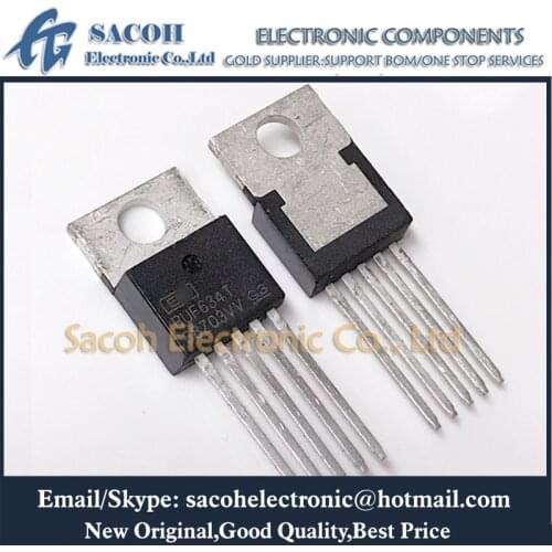 New Original 2Pcs BUF634T or BUF634F BUF634F/500 or BUF634 TO-220-5 250mA HIGH-SPEED BUFFER