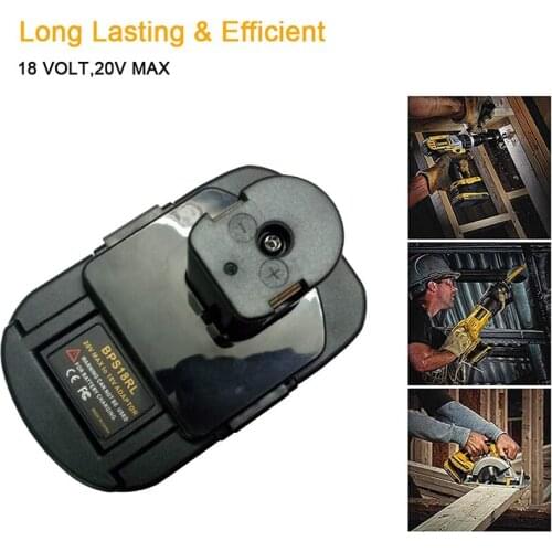 New BPS18RL Battery Adapter for /Stanley/Porter Cable 20V Lithium Battery Used Convert for Ryobi 18V P108