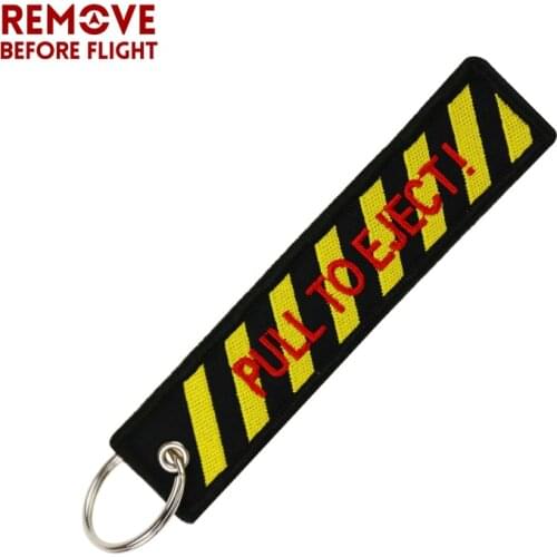 New Key Chain Striped Key Fob Pull To Eject Chains Embroidery Keychain for Motorcycle Car OEM Key Ring Tag llaveros Keychains
