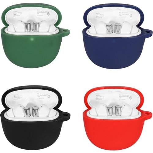 Shockproof Protective Cover Shell Anti-lost Earphone Case for -realme Buds Air 2 TWS Bluetooth Earphone Accessories