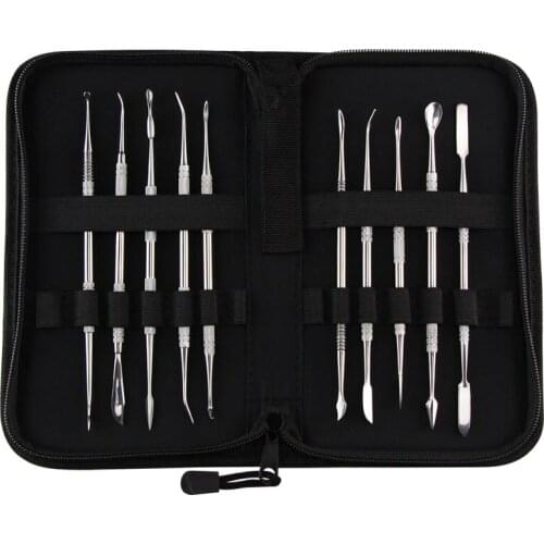 High-quality stainless steel clay knife - knife carved, polymer clay tools,Stainless steel sculpture tools,10PCS/SET